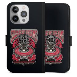 Sideflip mit langer Lasche schwarz