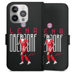 Sideflip mit langer Lasche schwarz