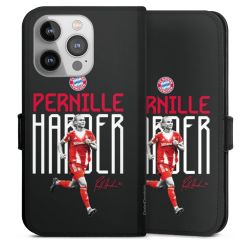 Sideflip mit langer Lasche schwarz