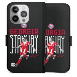 Sideflip mit langer Lasche schwarz