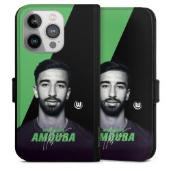 Sideflip mit langer Lasche schwarz