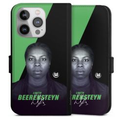 Sideflip mit langer Lasche schwarz