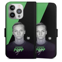 Sideflip mit langer Lasche schwarz