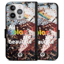 Sideflip mit langer Lasche schwarz