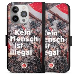 Sideflip mit langer Lasche schwarz