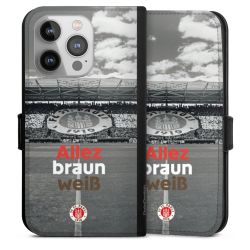 Sideflip mit langer Lasche schwarz