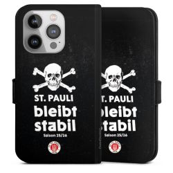 Sideflip mit langer Lasche schwarz