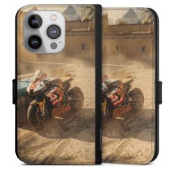 Sideflip mit langer Lasche schwarz