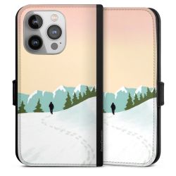 Sideflip mit langer Lasche schwarz