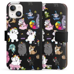 Sideflip mit Lasche schwarz