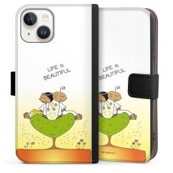 Sideflip mit Lasche schwarz