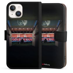 Sideflip mit Lasche schwarz