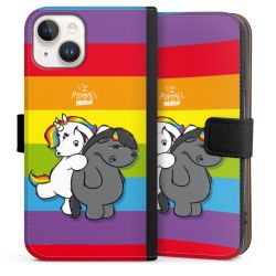 Sideflip mit Lasche schwarz