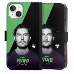 Sideflip mit Lasche schwarz