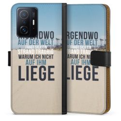 Sideflip mit langer Lasche schwarz