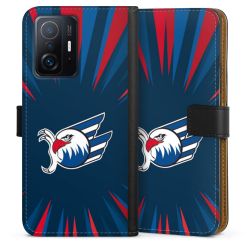 Sideflip mit langer Lasche schwarz