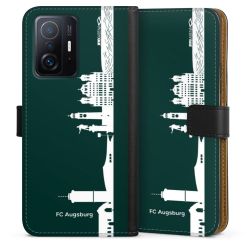 Sideflip mit langer Lasche schwarz