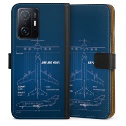 Sideflip Fodral med flap svart