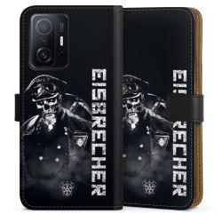 Sideflip mit langer Lasche schwarz