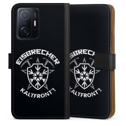 Sideflip mit langer Lasche schwarz