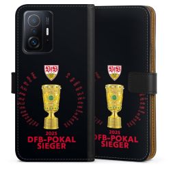 Sideflip mit langer Lasche schwarz