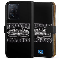 Sideflip mit langer Lasche schwarz