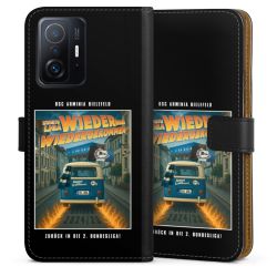 Sideflip mit langer Lasche schwarz