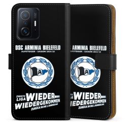 Sideflip mit langer Lasche schwarz