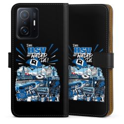 Sideflip mit langer Lasche schwarz