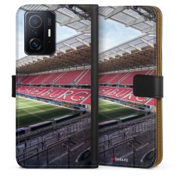 Sideflip mit langer Lasche schwarz