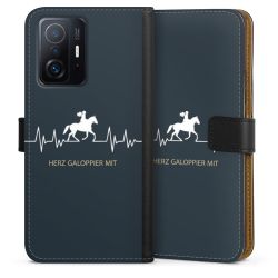 Sideflip Fodral med flap svart