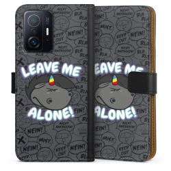 Sideflip mit langer Lasche schwarz