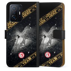 Sideflip mit langer Lasche schwarz