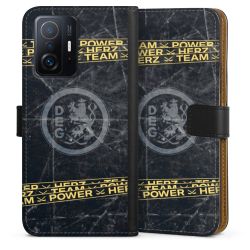 Sideflip mit langer Lasche schwarz