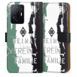 Sideflip mit langer Lasche schwarz