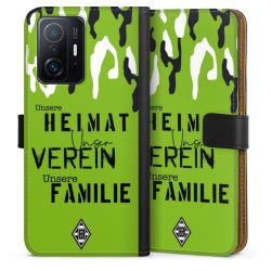 Sideflip mit langer Lasche schwarz