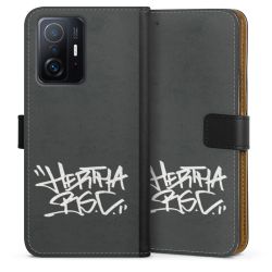 Sideflip mit langer Lasche schwarz