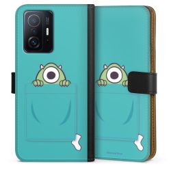 Sideflip mit langer Lasche schwarz