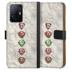 Sideflip mit langer Lasche schwarz