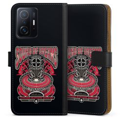 Sideflip mit langer Lasche schwarz