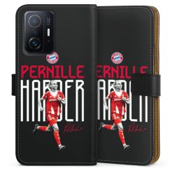 Sideflip mit langer Lasche schwarz