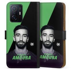 Sideflip mit langer Lasche schwarz