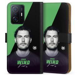 Sideflip mit langer Lasche schwarz