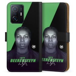 Sideflip mit langer Lasche schwarz