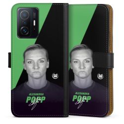 Sideflip mit langer Lasche schwarz