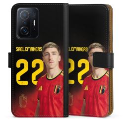 Sideflip mit langer Lasche schwarz