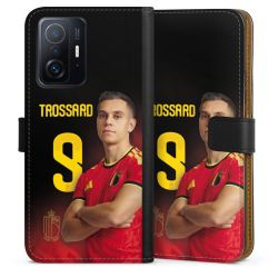 Sideflip mit langer Lasche schwarz