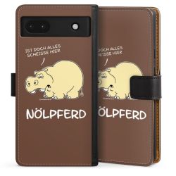 Sideflip mit langer Lasche schwarz