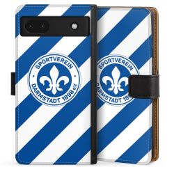 Sideflip mit langer Lasche schwarz