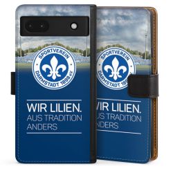 Sideflip mit langer Lasche schwarz